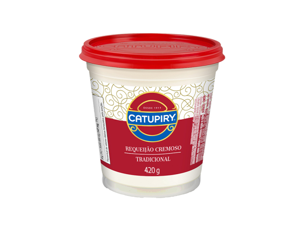 REQUEIJÃO COPO GRANDE CATUPIRY SEM AMIDO 420 G (CX 15 UN)